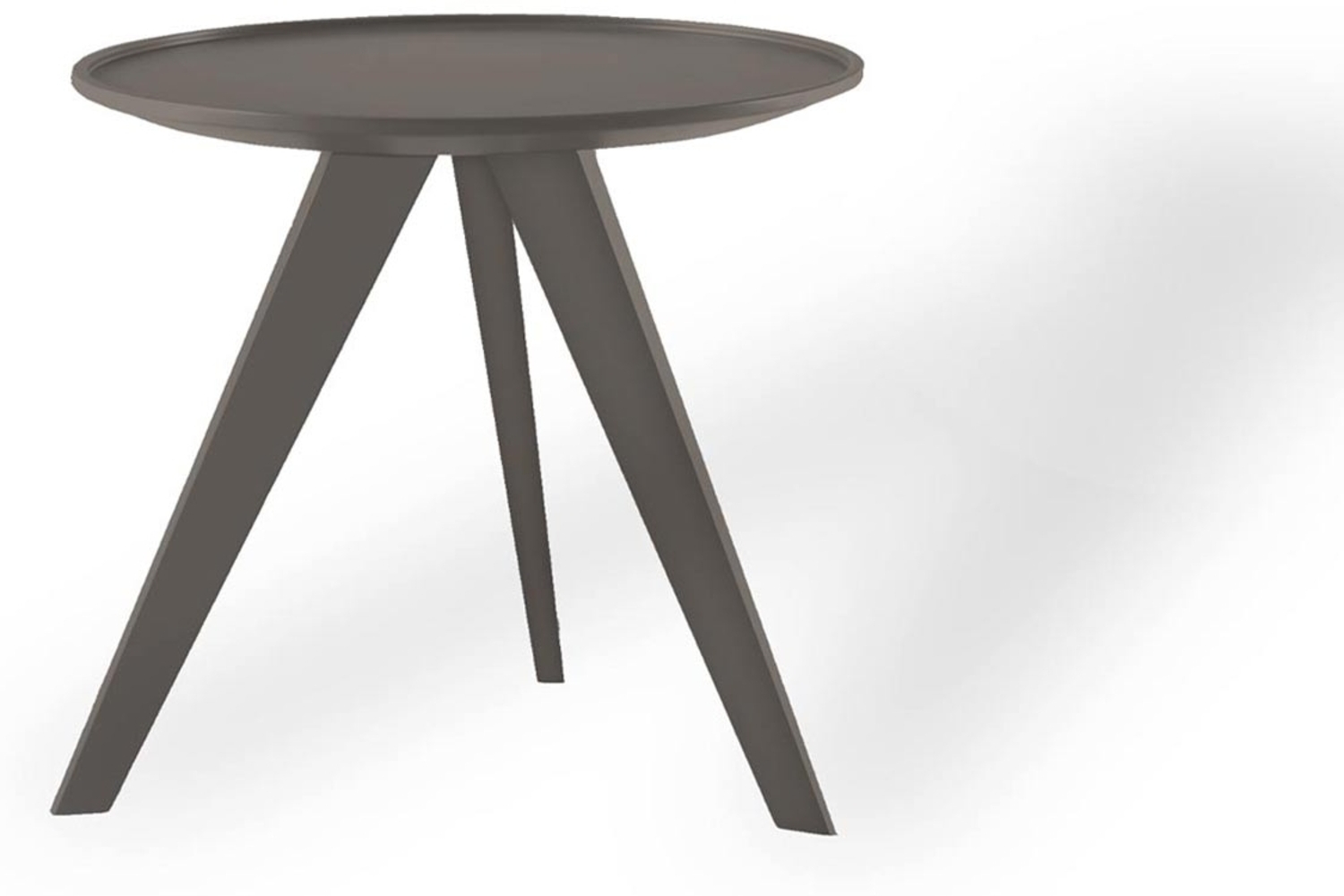 Woody Hill mit Rahmen Durchmesser 55 cm 42cm cappucino Bild 1
