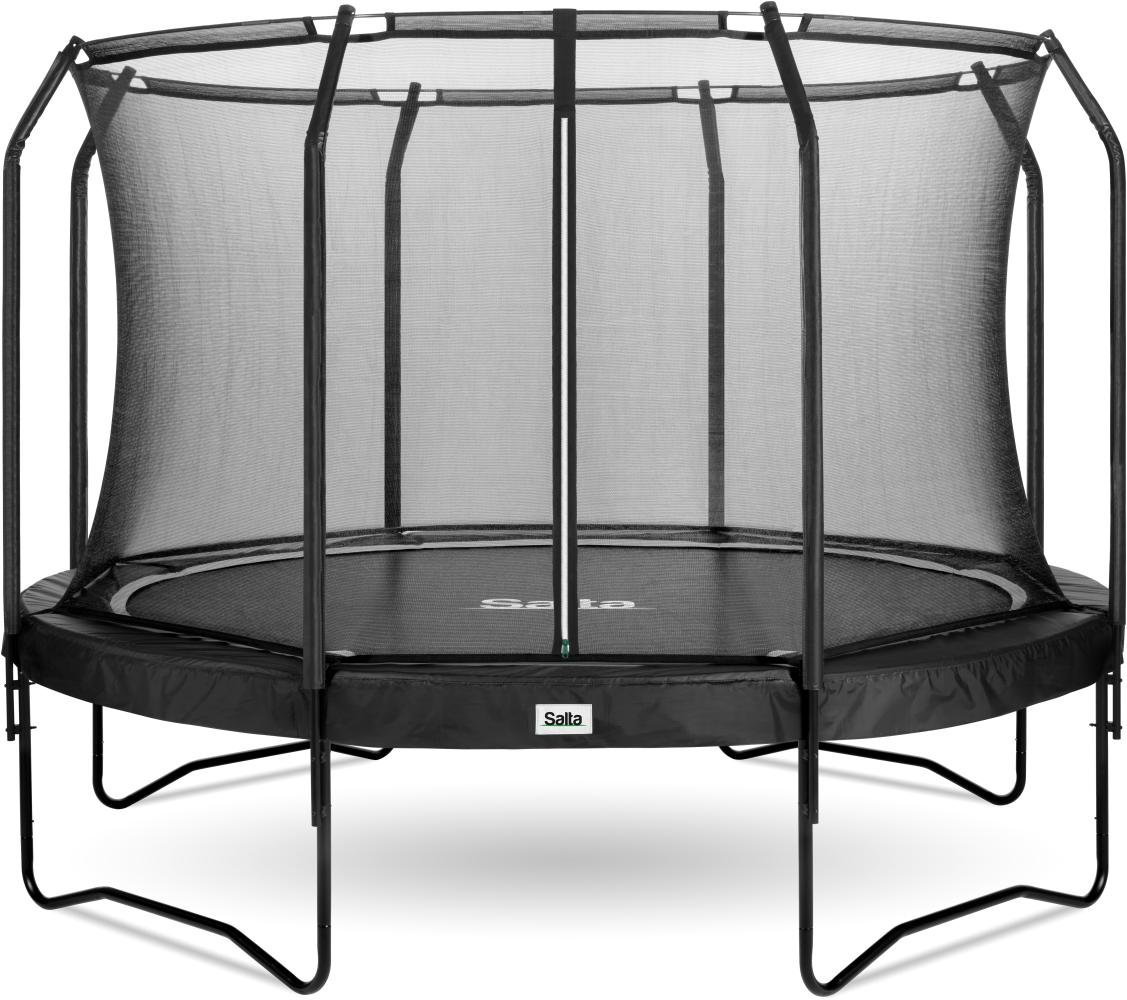 Salta 'Premium Black Edition' Trampolin inkl. Sicherheitsnetz, rund, Stahl schwarz, Ø427 cm Bild 1