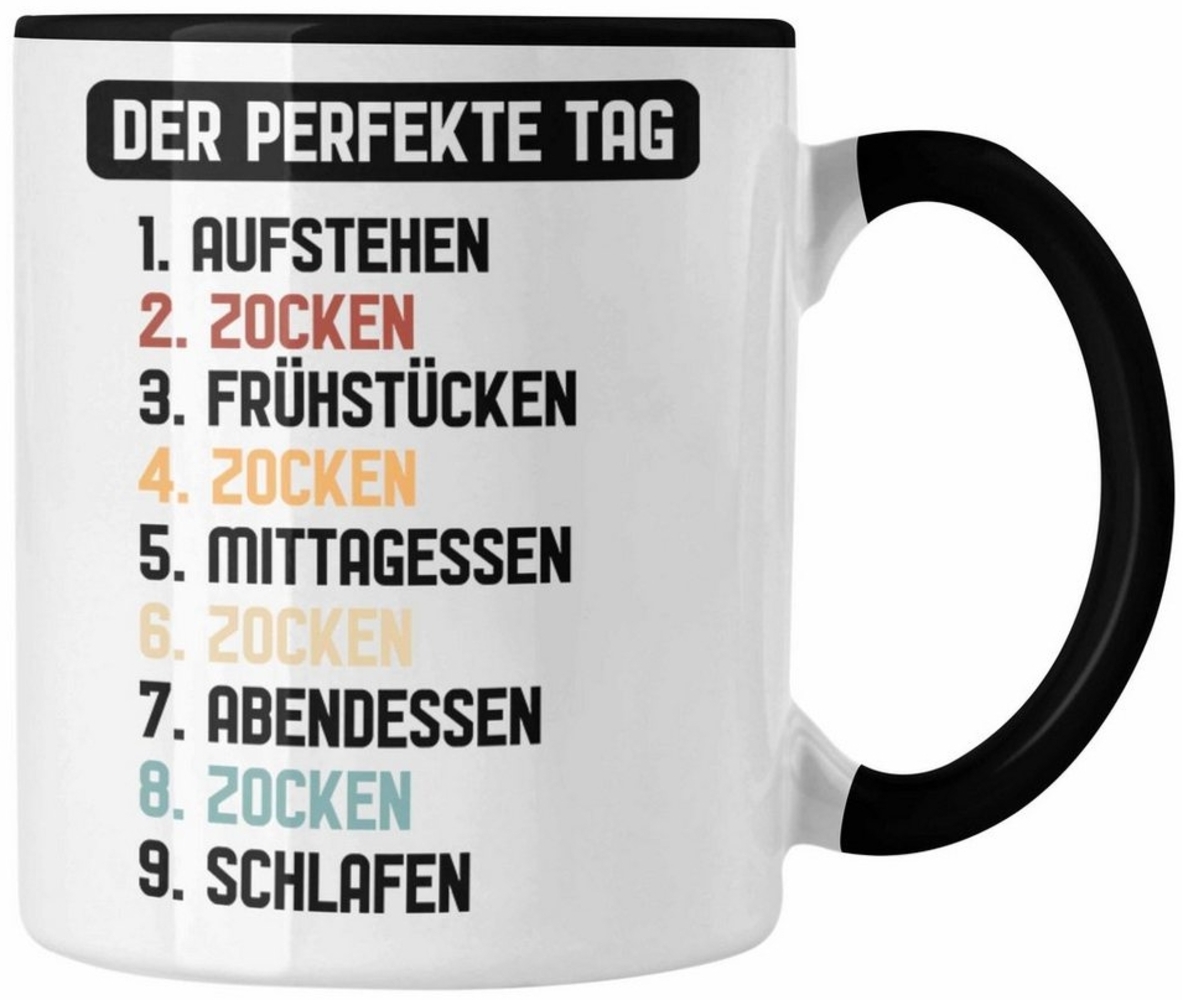 Trendation Tasse Trendation - Gamer Tasse Geschenk Jungen Zocker Mitbringsel Männer Tassen Zocken Gaming Geschenkideen PC Kinder Zubehör Spruch Lustig Jungs Bild 1