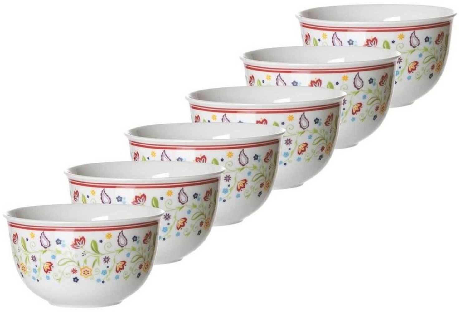 Ritzenhoff & Breker SHANTI Müslischale 14 cm bunt 6er Set Bild 1