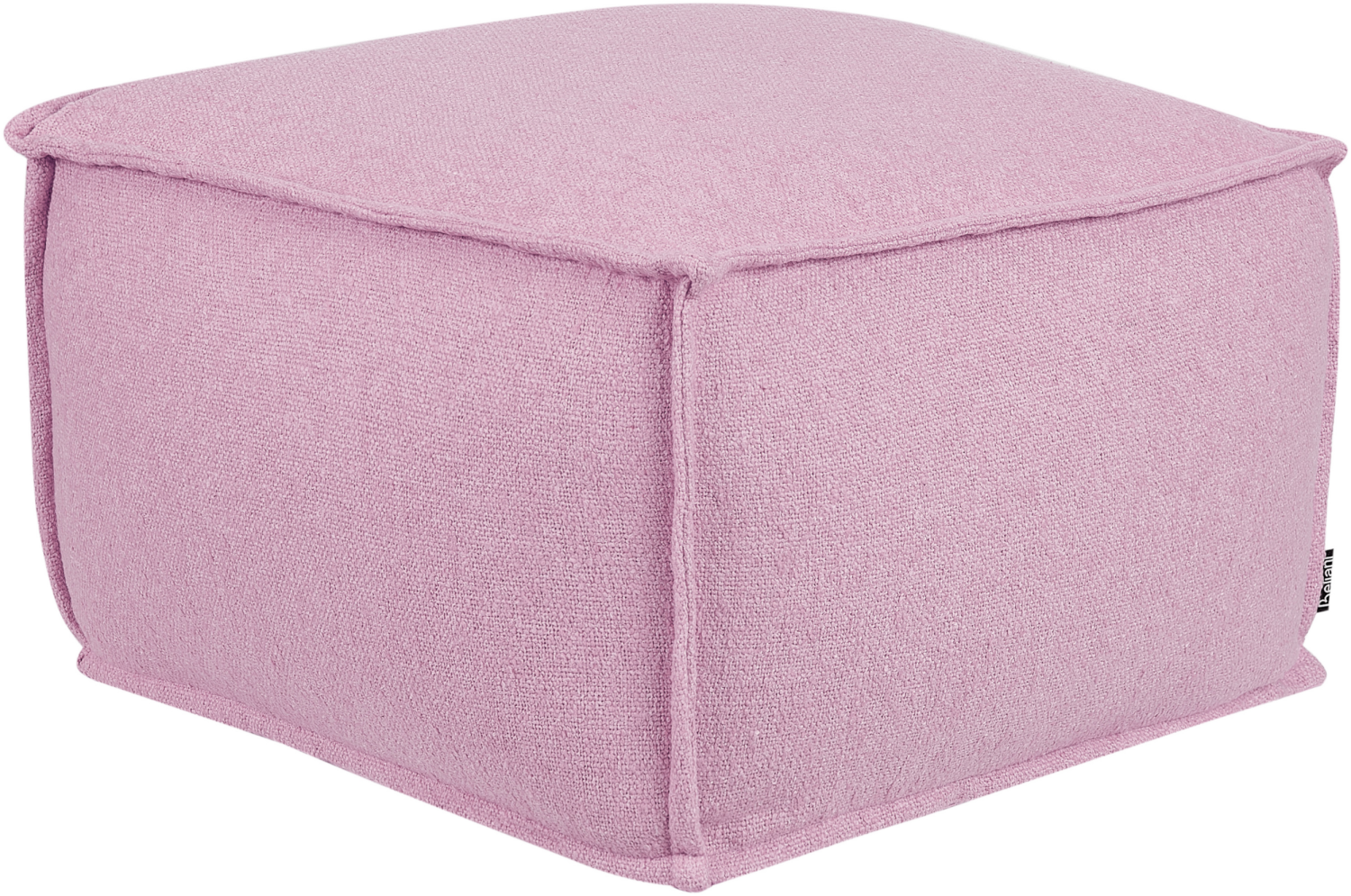 Pouf Baumwolle rosa 50 x 50 x 30 cm SHERALI Bild 1