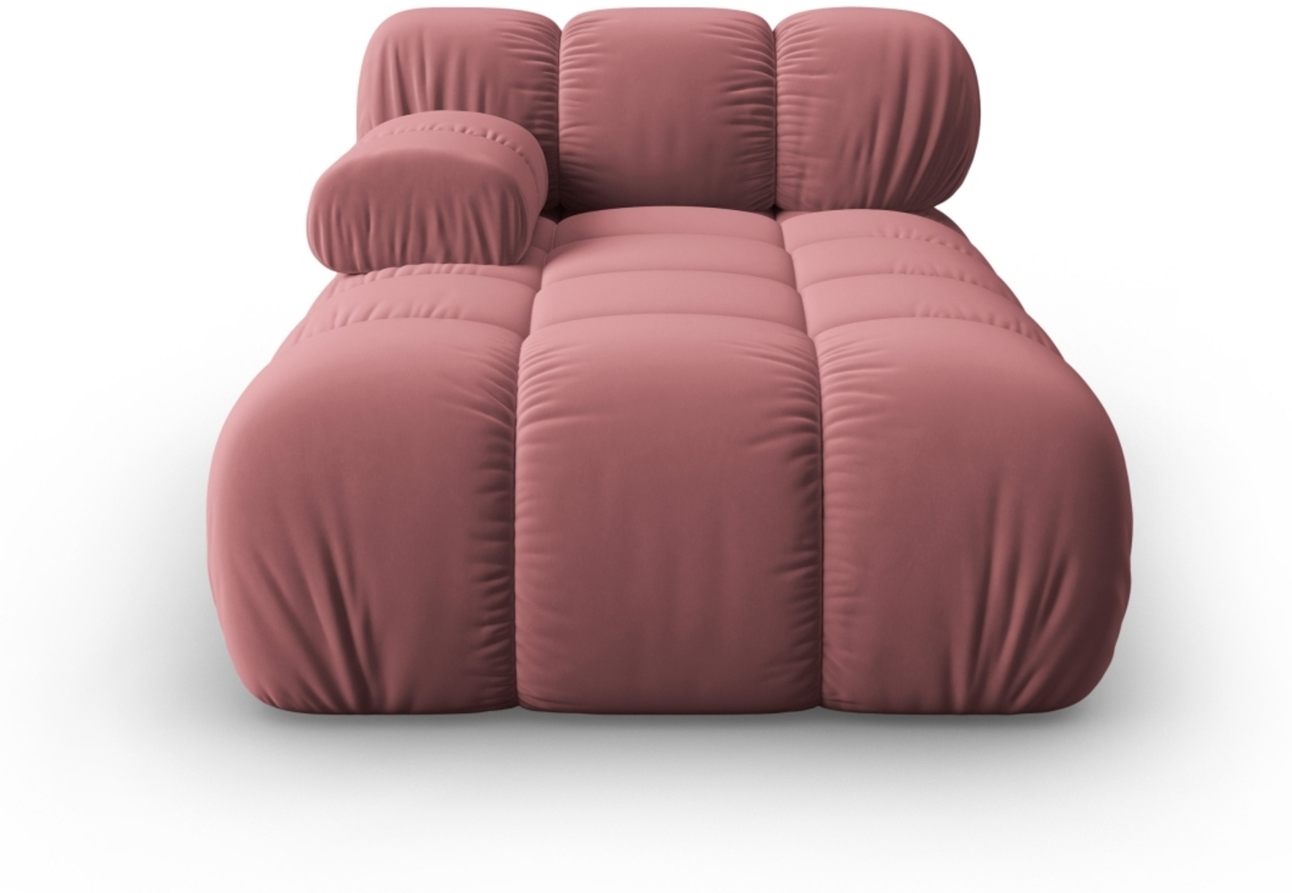 Micadoni Recamiere Bellis Links Samt Bluvel Rosa Bild 1