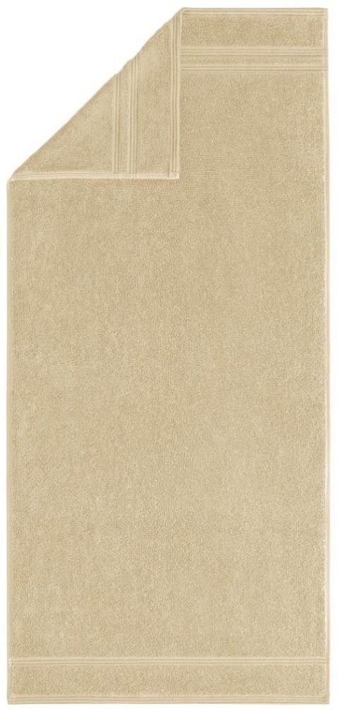 Manhattan Gold Gästetuch 30x50cm beige 600g/m² 100% Baumwolle Bild 1