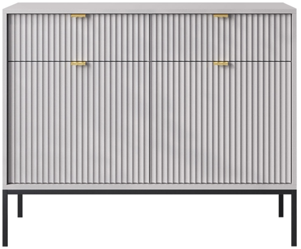Kommode Sivone KSZ104 (Farbe: Grau) Bild 1