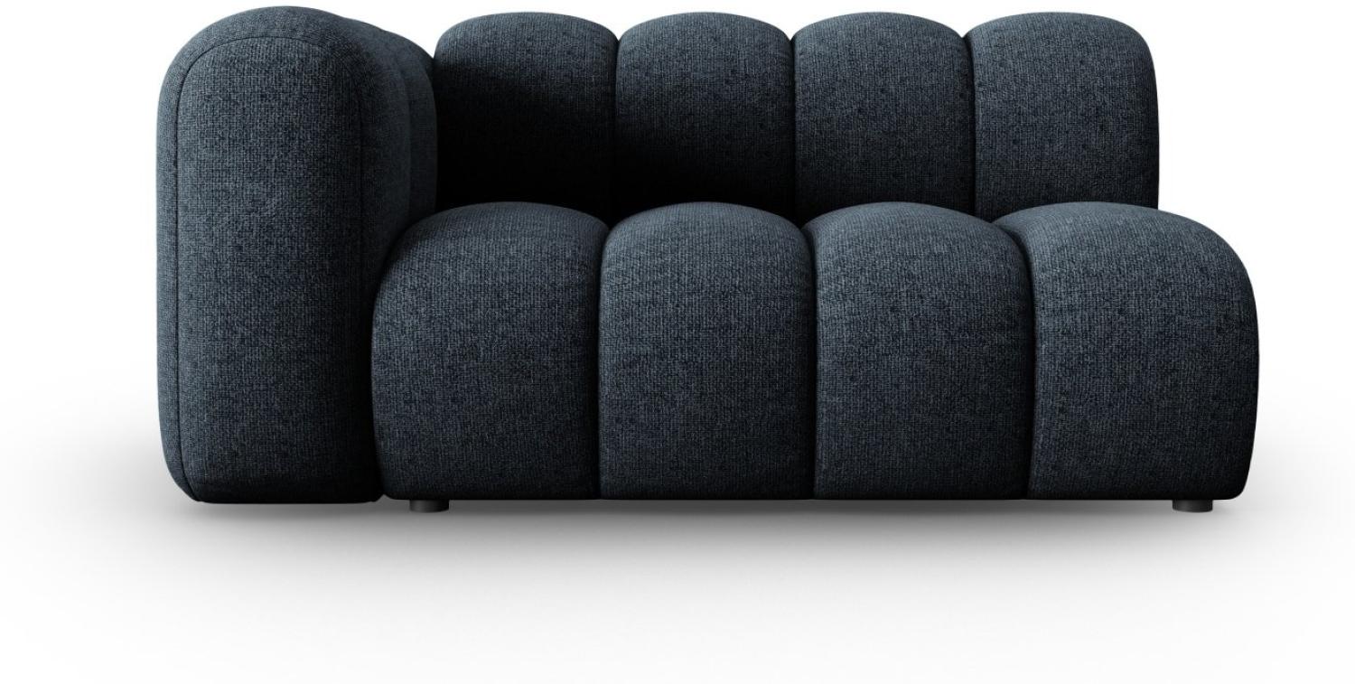 Micadoni Modulares Sofa Lupine 2-Sitzer Links Chenille Königsblau Bild 1