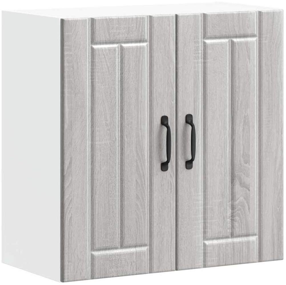 vidaXL Küchen-Hängeschrank Lucca Grau Sonoma Holzwerkstoff 853823 Bild 1