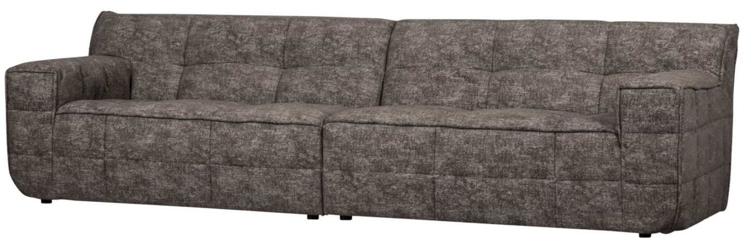 Sofa Timor aus Chenille-Stoff, Anthrazit Bild 1