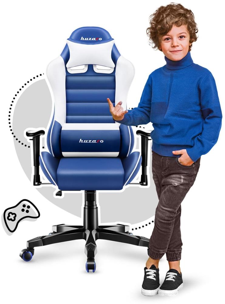 HUZARO Gaming-Stuhl f¸r Kinder RANGER 6.0 Blau Bild 1