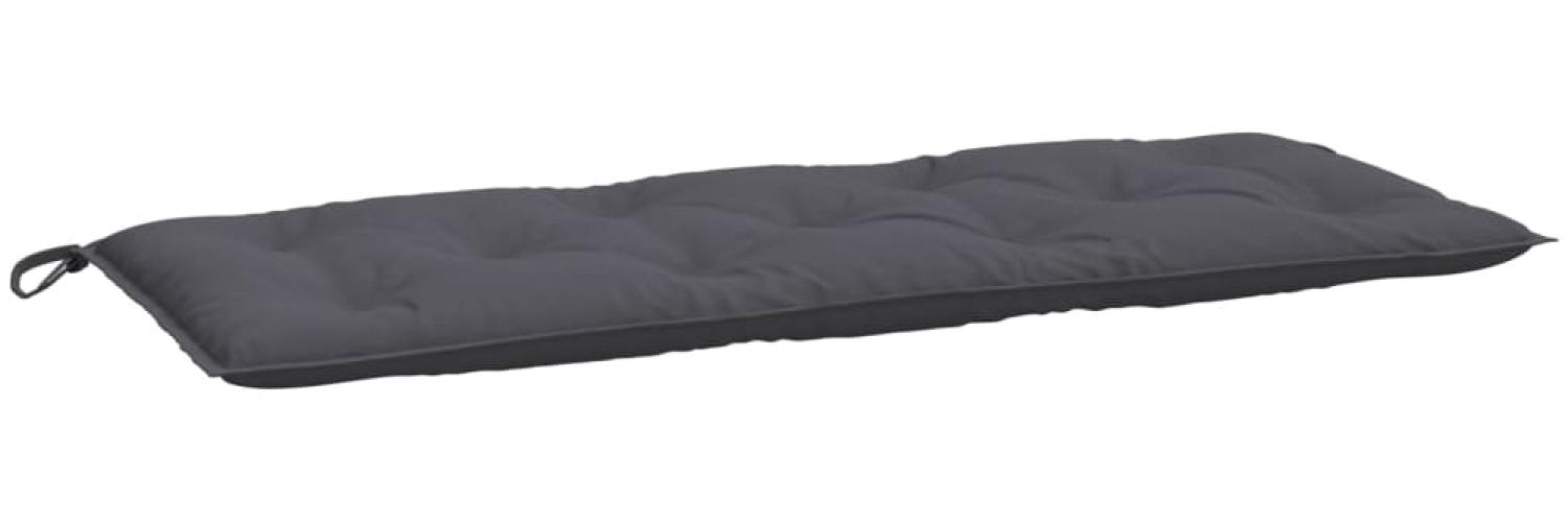 vidaXL Gartenbank-Auflage Anthrazit 120x50x7 cm Oxford-Gewebe 361583 Bild 1