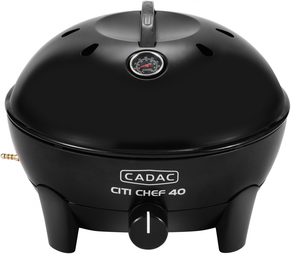 Cadac Citi Chef 40 Black, 30mbar Tragbarer Gasgrill 5610-20-04-EF Bild 1