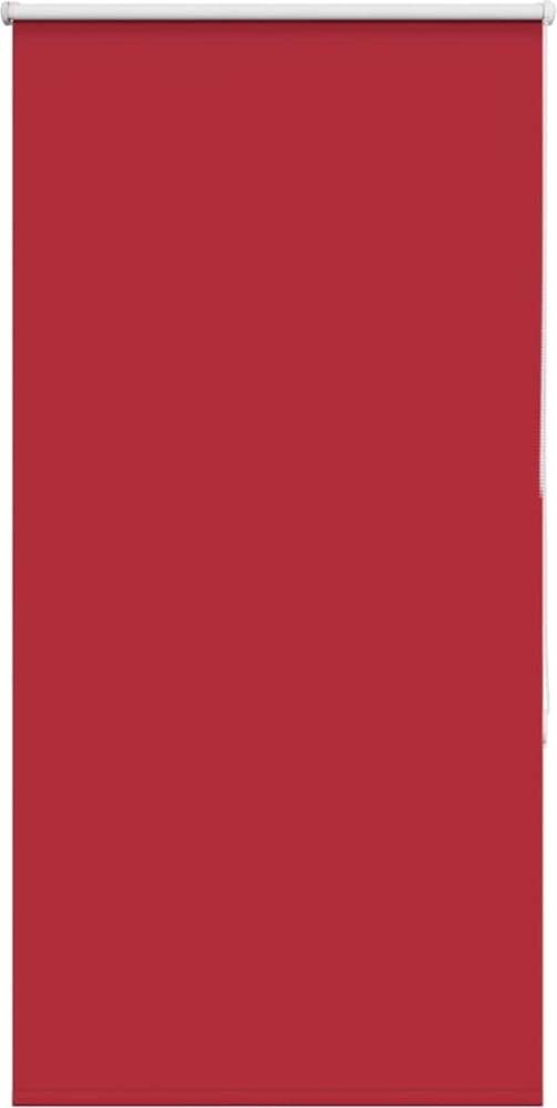 vidaXL Verdunkelungsrollo Rot 85x130 cm Stoffbreite 80,7 cm Polyester 4011749 Bild 1