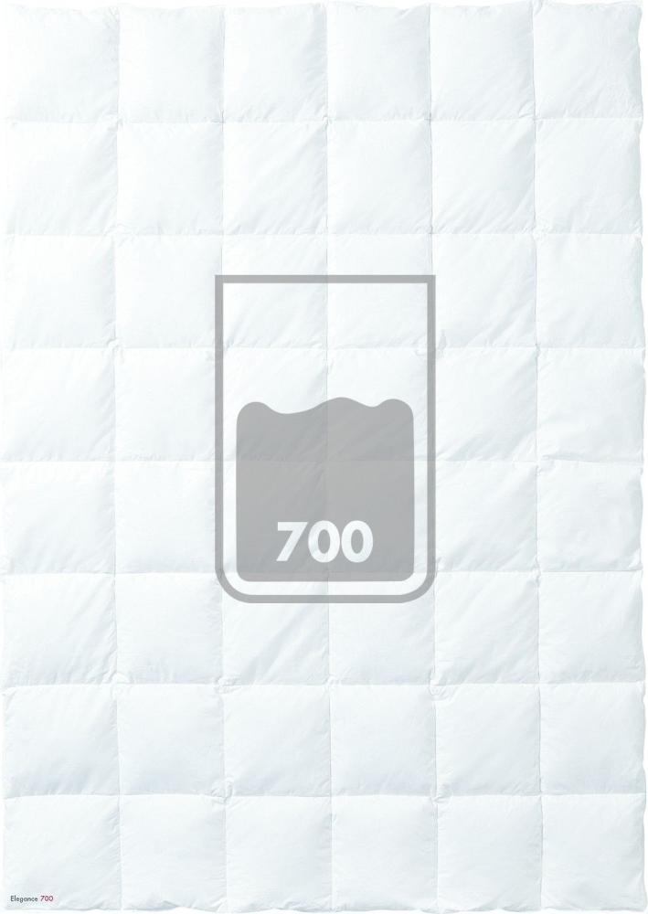 sanders Winterbett ELEGANCE BL 240x220 cm weiß Bettdecke Bild 1