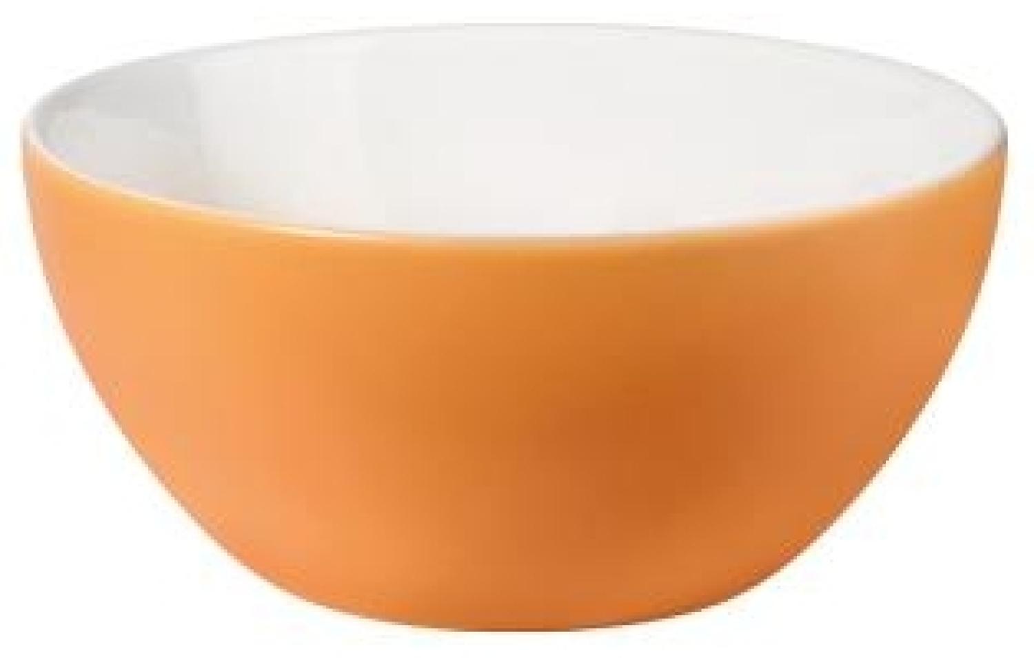 ASA Selection grande Schale Mango, Müslischale, Müsli Schüssel, Steingut, Orange, Ø 15. 5 cm, 50290225 Bild 1