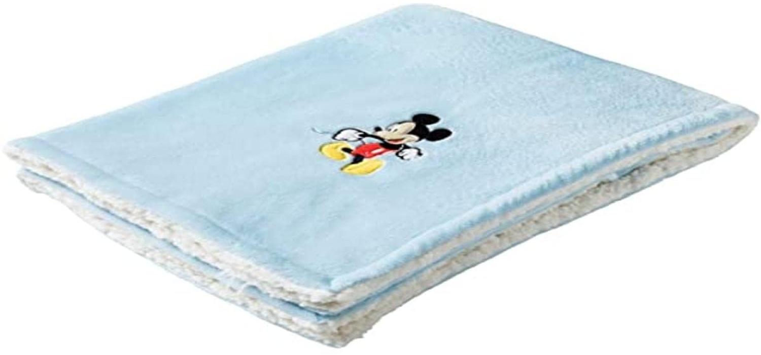 babyCalin - Disney Bi-Material Babydecke 75 x 100 cm Bild 1