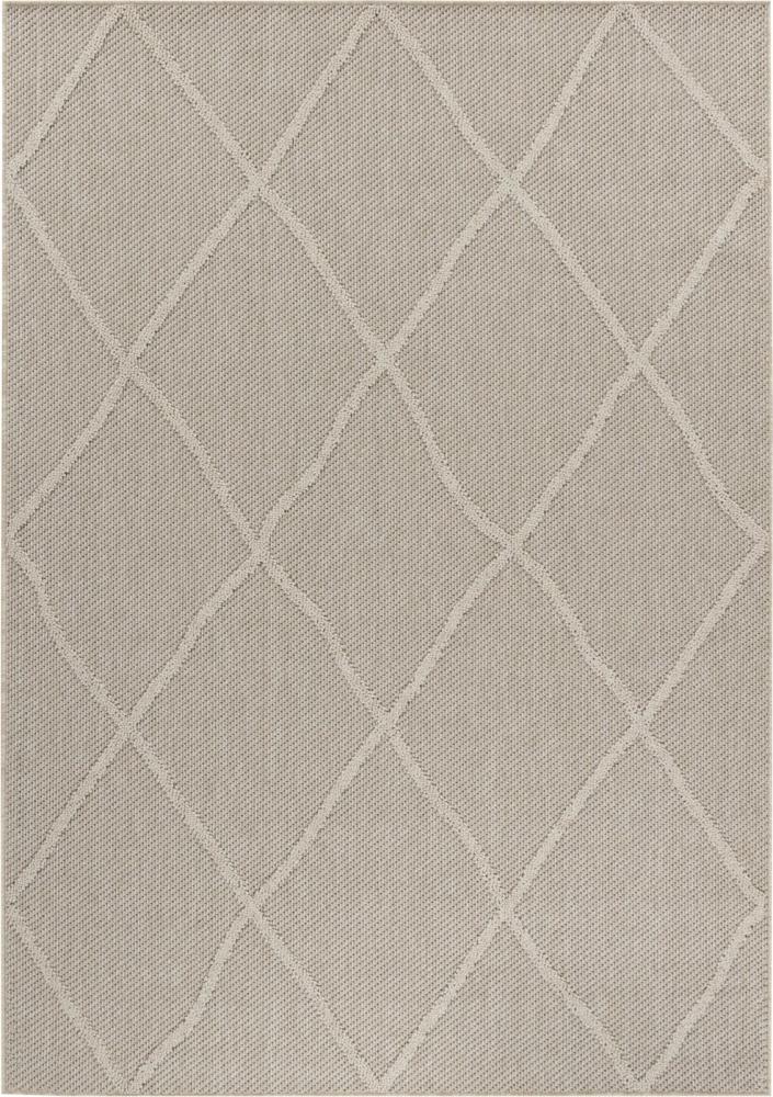 Outdoor Teppich Piero rechteckig - 160x230 cm - Beige Bild 1