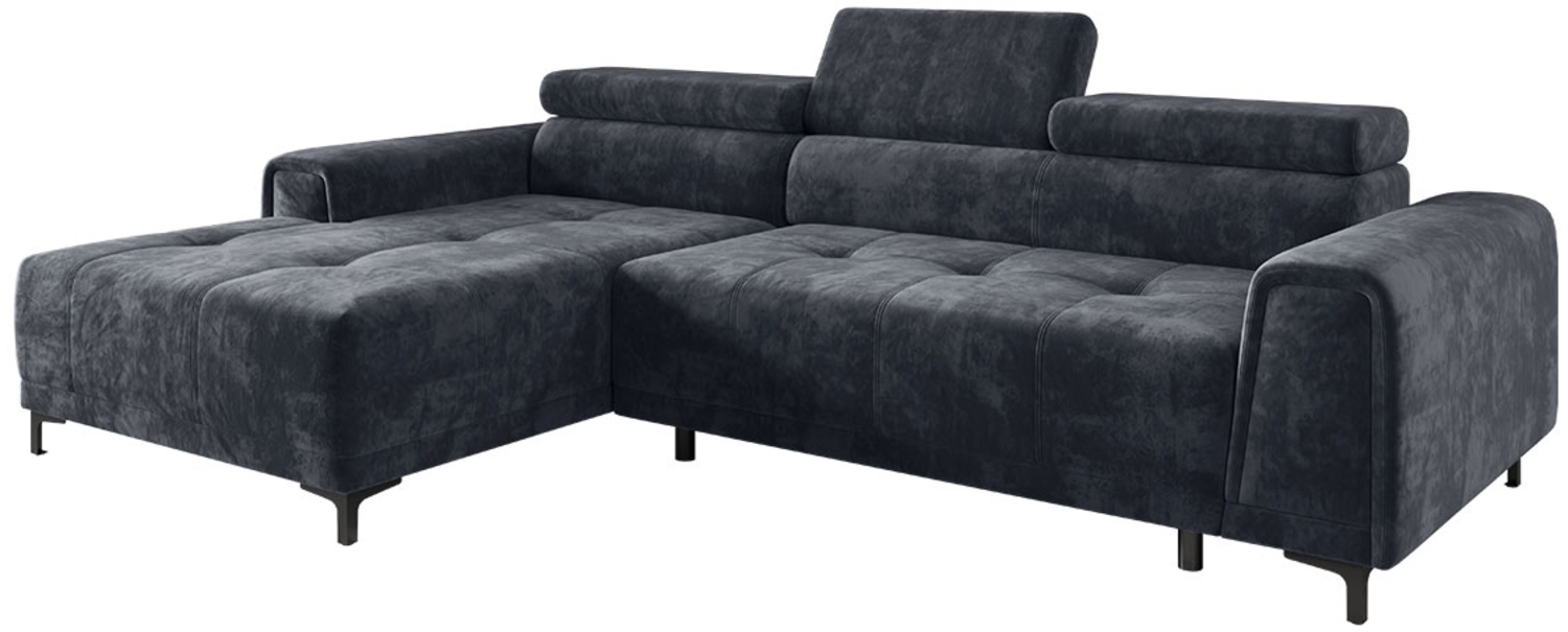 Ecksofa Volta Mini (Farbe: Monolith 97, Seite: Links) Bild 1