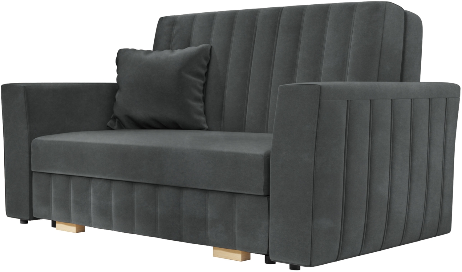 Mirjan24 'Viva Glam II' Schlafsofa, Dunkelgrau, 85 x 98 x 145 cm Bild 1