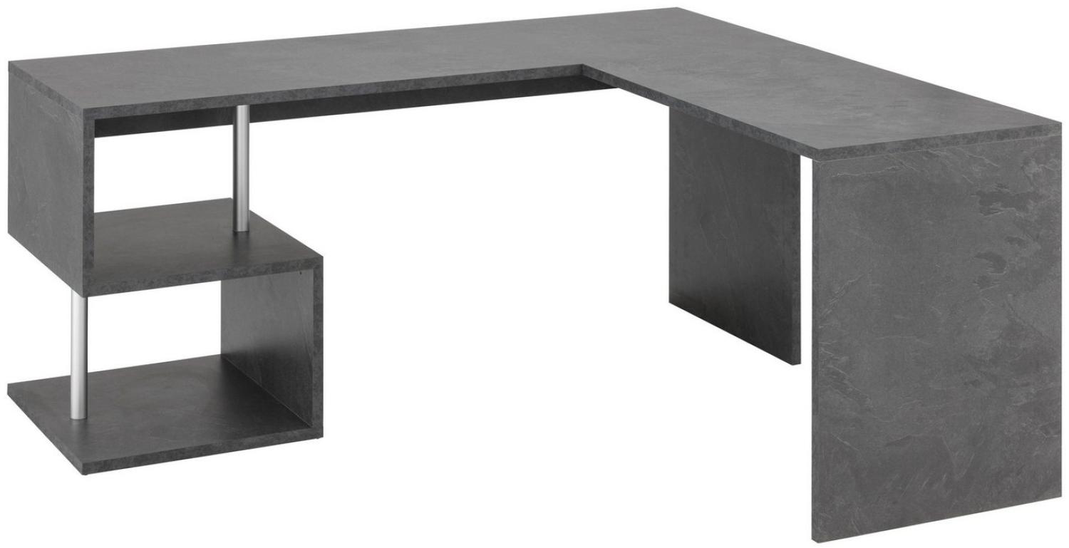 INOSIGN Eckschreibtisch Esse, Schreibtisch im modernen Design, mit oder ohne Monitoraufsatz Breite 180/160 cm, "Made in Italy" Bild 1