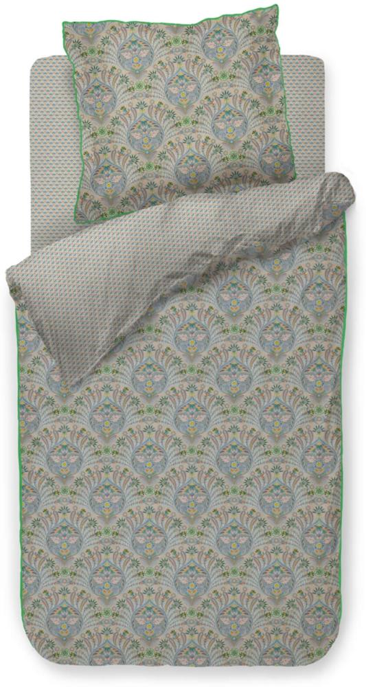 Pip Studio Bettwäsche Alba Blue Perkal 155 x 220 + 80 x 80 cm Bild 1