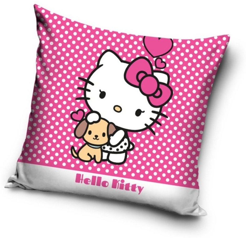 Hello Kitty Dekokissen Hello Kitty Kissen Dekokissen 40 x 40 cm Bild 1