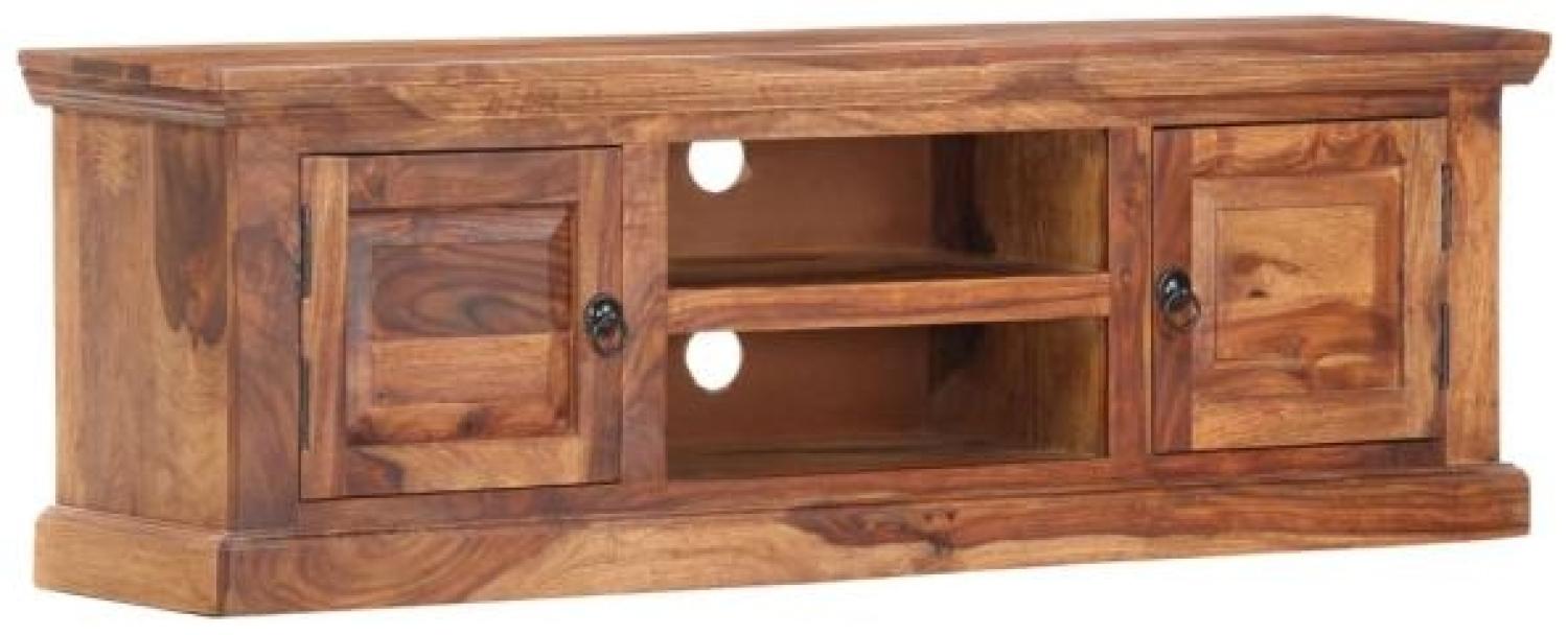 TV-Schrank 120 x 30 x 40 cm Massivholz [286394] Bild 1
