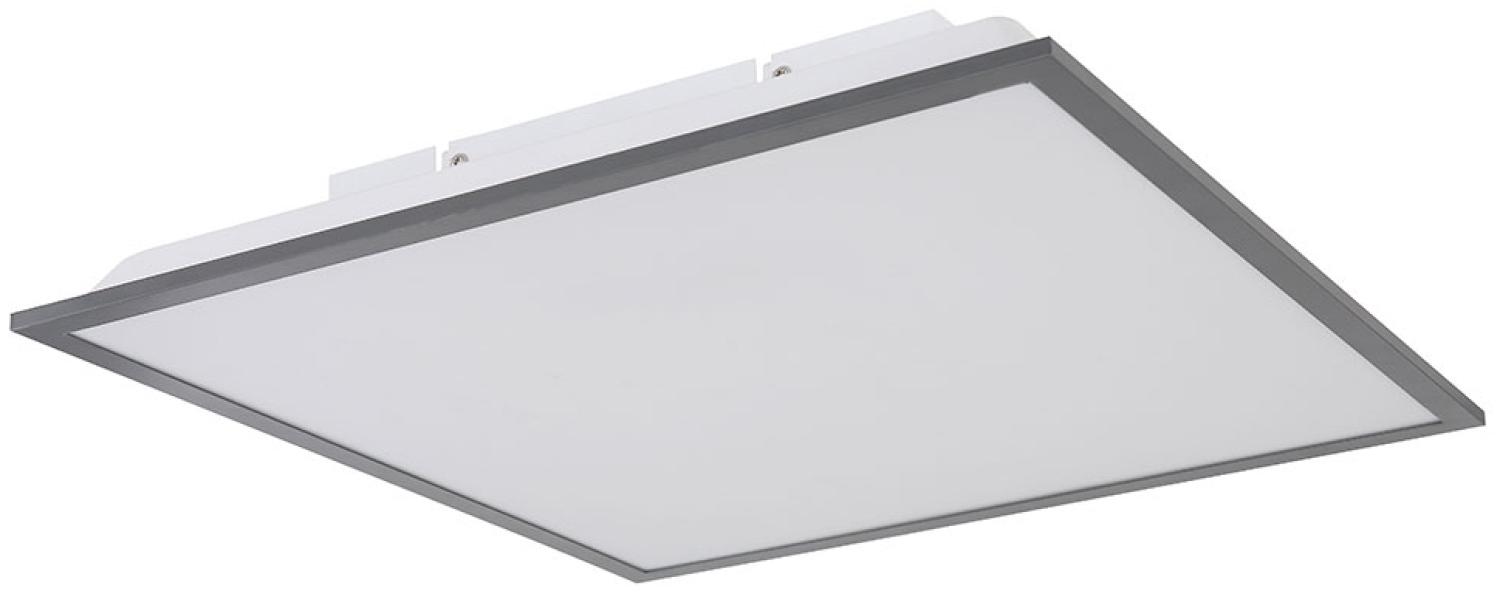 LED Deckenlampe Aufbau Panel, Alu, weiß graphit, L 45 cm Bild 1