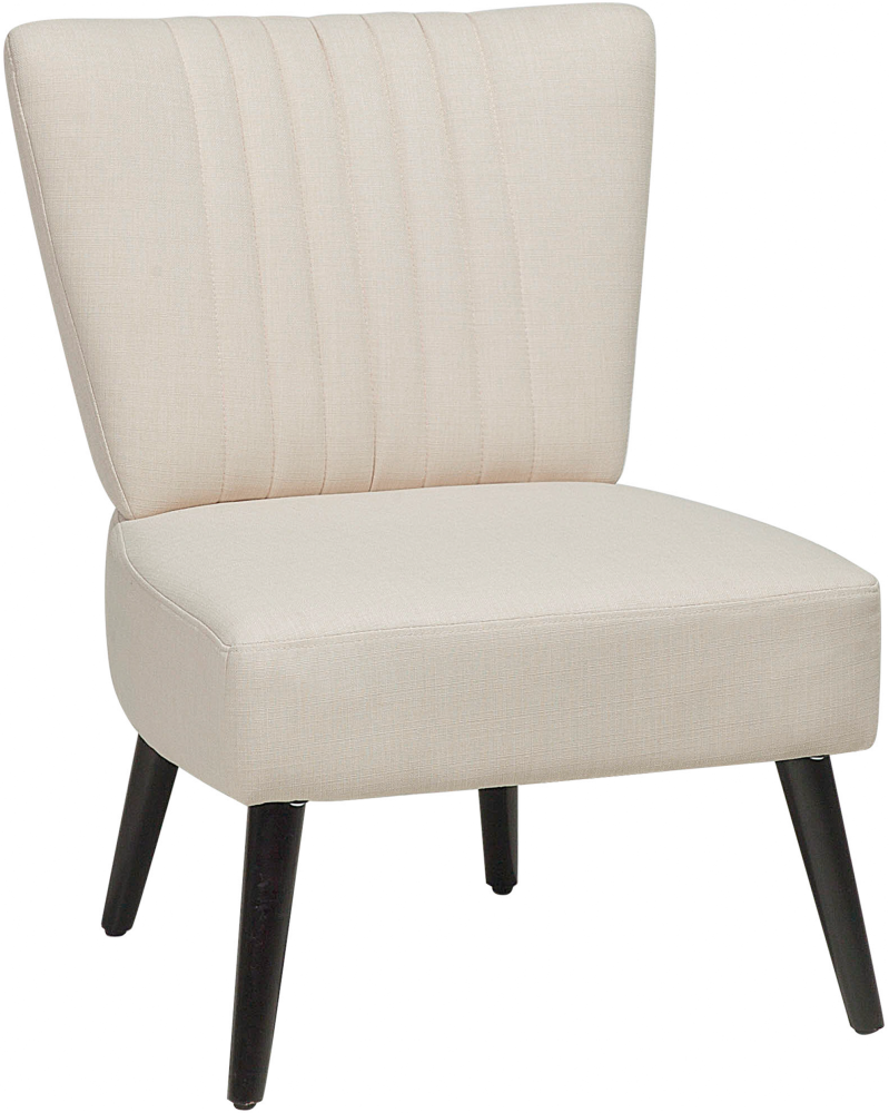 Sessel Polsterbezug beige VAASA Bild 1