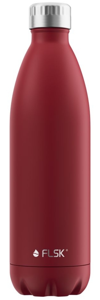 FLSK Vakuum Isolierflasche 1000 ml Bordeaux Bild 1