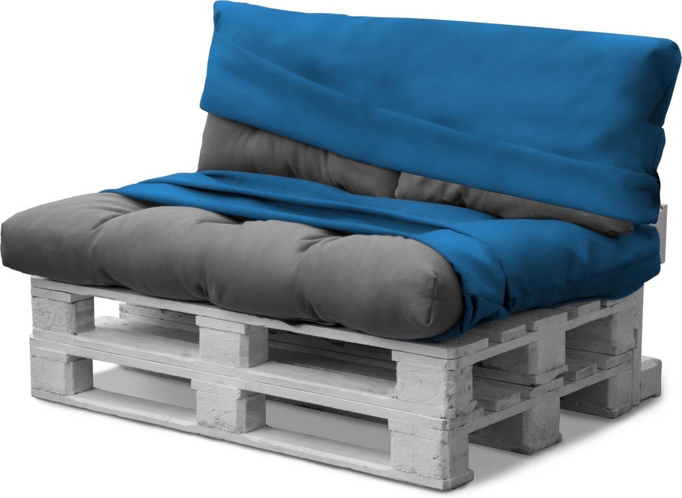 Aspero Kissenbezug Wasserdichte Palettenkissenbezüge 2-teilig, 2-teilige Palettenkissen Bezüge Bild 1