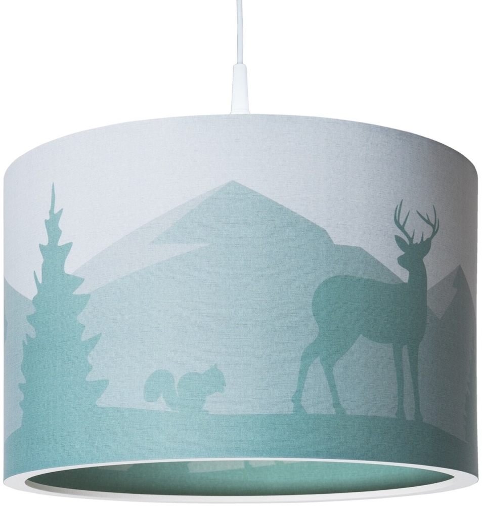 Elobra 139523 Hängeleuchte Scandi Wald mintgrün E27 Bild 1