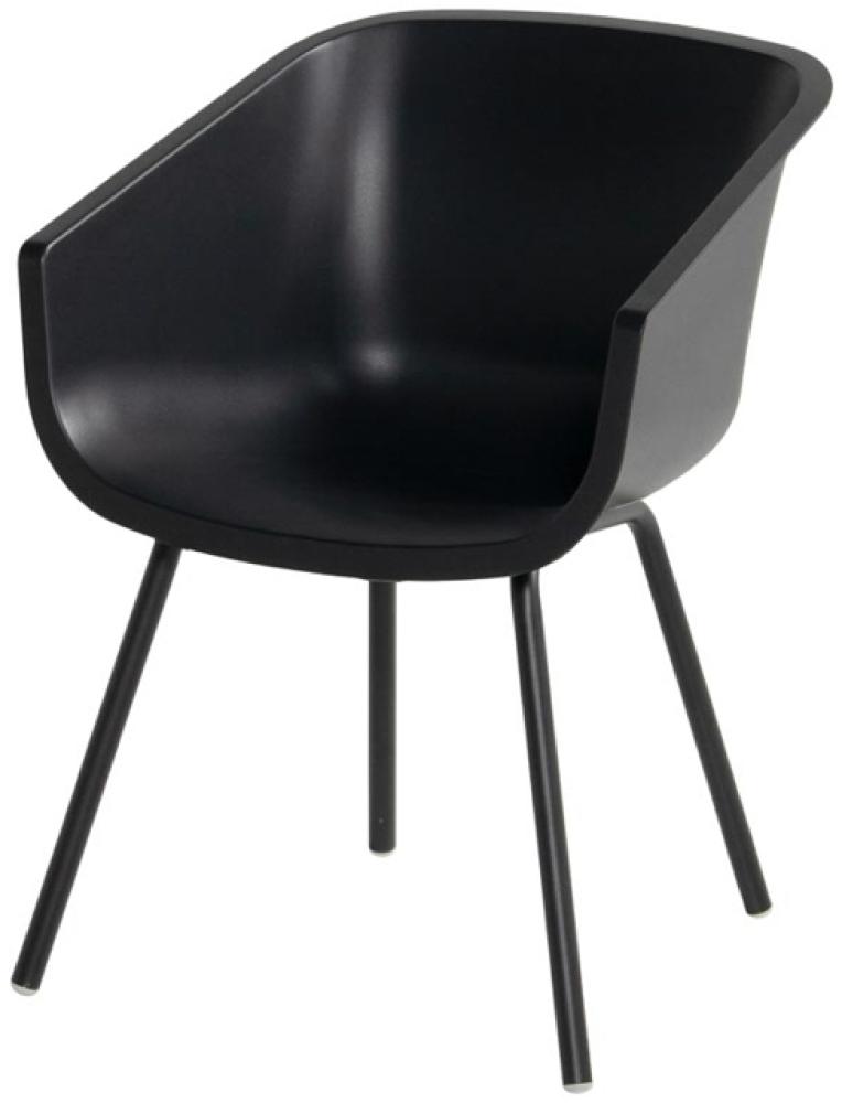 2er Set Schöner Wohnen Texel Dining Stuhl Aluminium Black Bild 1