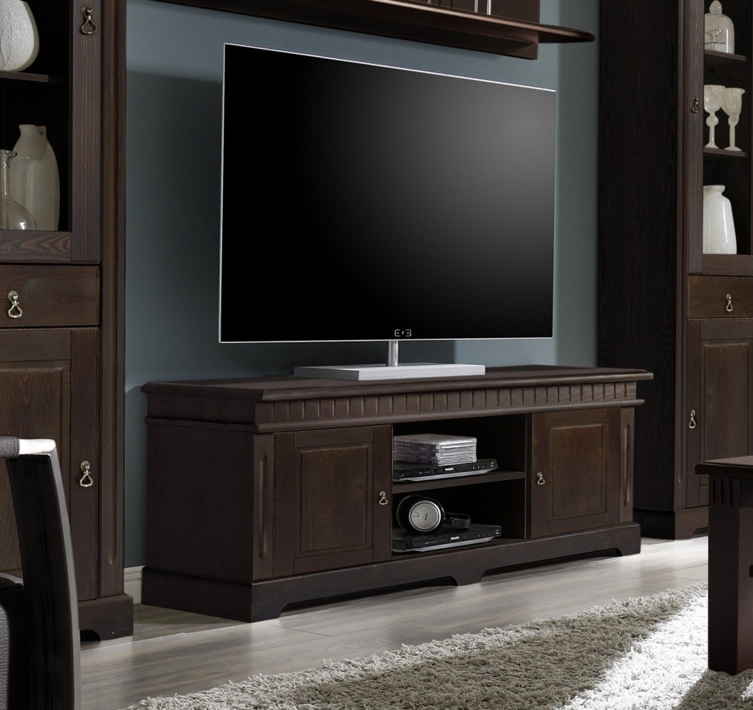 TV-Lowboard kolonial Kiefer 144 cm Cordoba Bild 1
