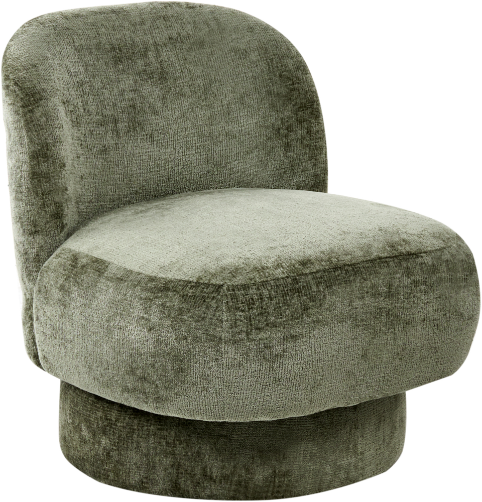 Drehsessel AYLO Chenillegewebe Grün Bild 1