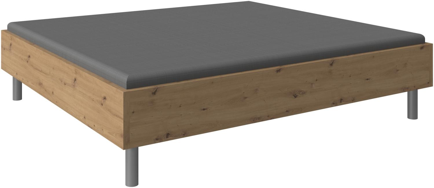 Bettgestell >Easy Beds< (BxHxT: 169x46x210 cm) in Artisan-Eiche Bild 1