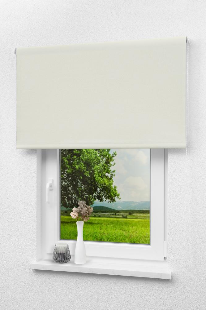 Lysel Outlet - Verdunkelungsrollo Kieselgrau, (B x H) 102.50cm x 190cm in grau/kieselgrau Bild 1