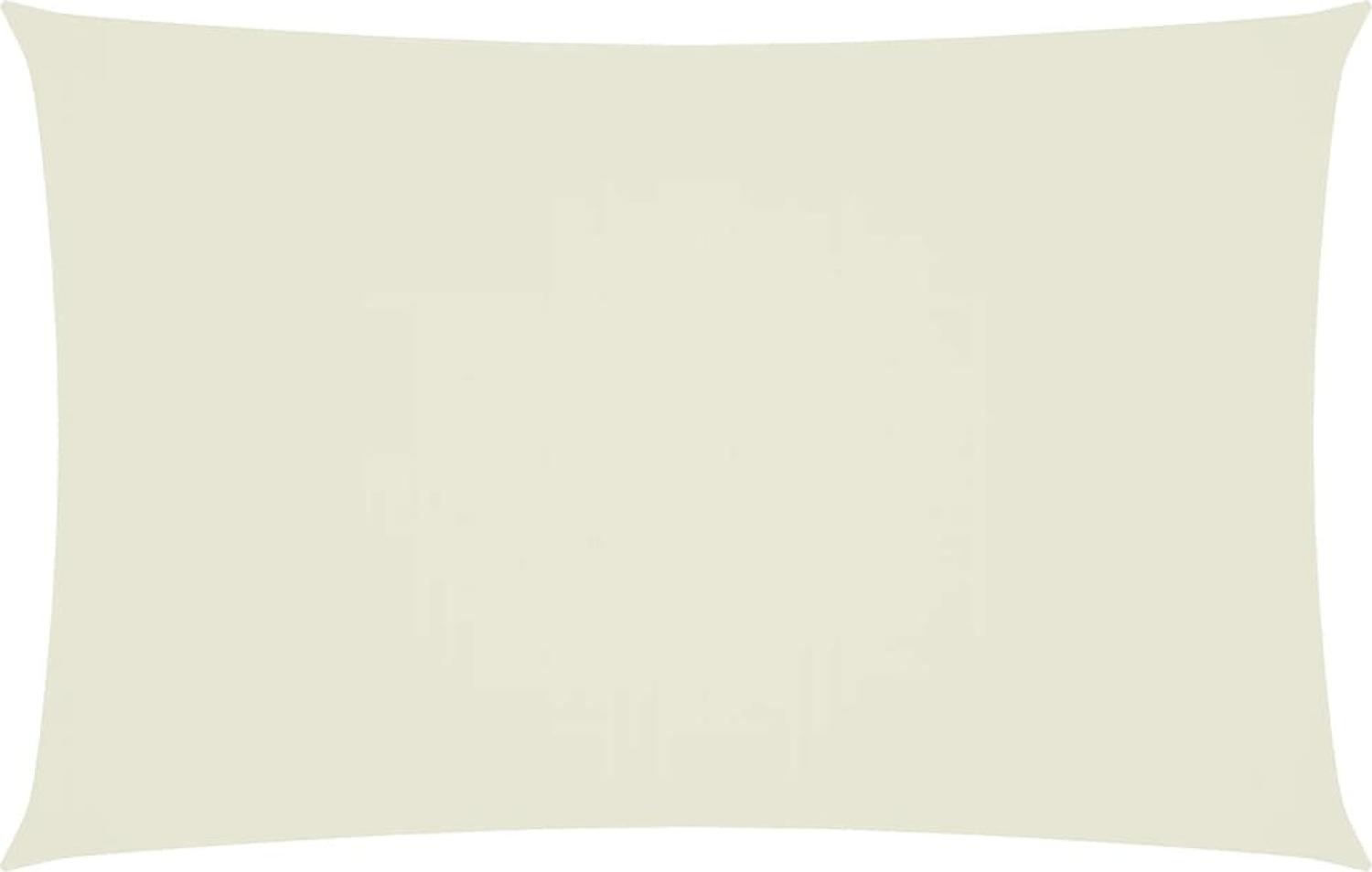 vidaXL Sonnensegel Oxford-Gewebe Rechteckig 5x8 m Creme 135221 Bild 1