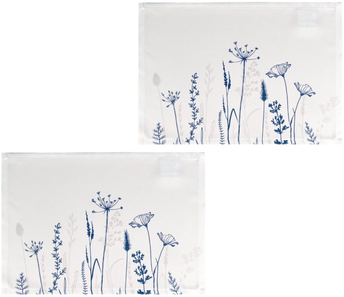 my home Platzset Nérac, (Set, 2-St), 2er Set, basic, bedruckt, pflegeleicht, Esszimmer, Wohnzimmer Bild 1