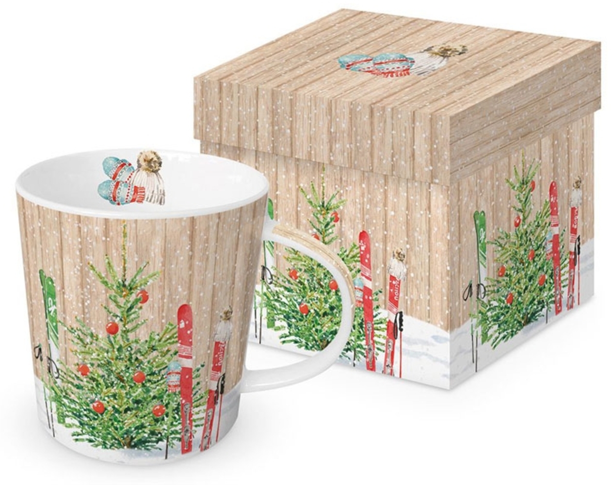 Paperproducts Trend Mug Christmas Skiing Bild 1