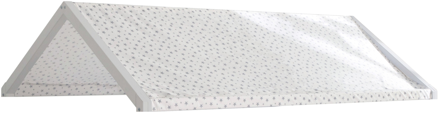 Dachvorhang mit Motiv für Hausbett "Kay" 120x200 cm Bild 1