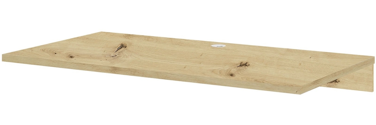Schreibtischplatte vito Vary - 150 cm, Holzfarben, 150 x 16 x 80 cm Bild 1