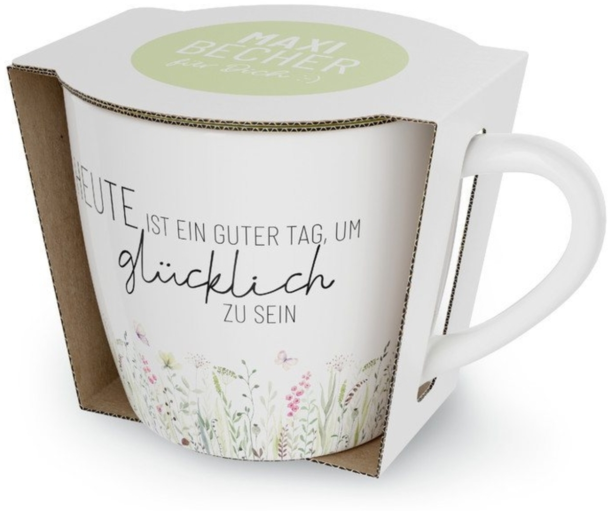 La Vida Geschenk für Dich Tasse La Vida Maxi-Becher für Dich, Heute ist ein guter Tag.., Spülmaschinengeeignet Bild 1