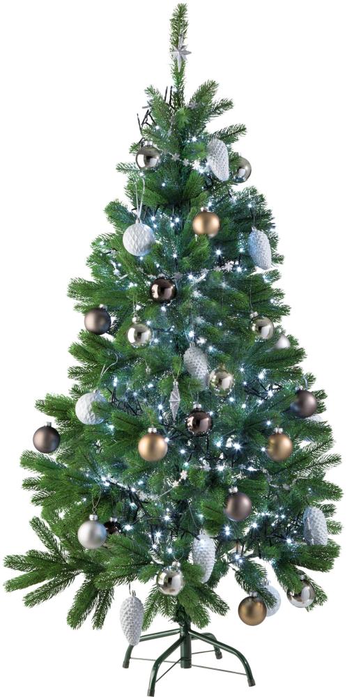 tectake Künstlicher Weihnachtsbaum Weihnachtsbaum, Undekorierter/Unbeleuchteter Baum, künstlich, Spritzguss Bild 1