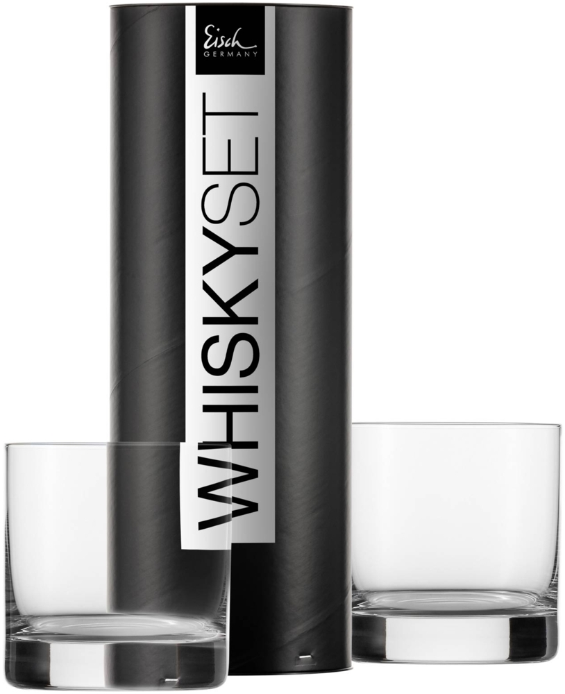 Eisch Gentleman Whiskyglas 400 ml platin 2er Set Bild 1