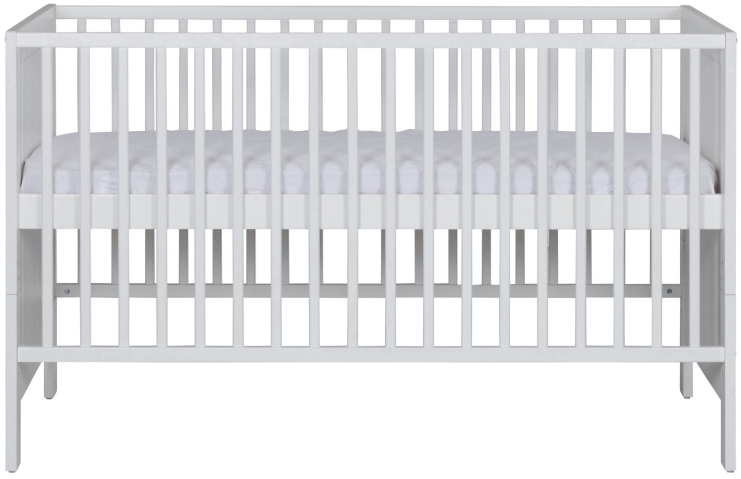 Europe Baby Sarah Babybett Weiß 70x140 cm Bild 1