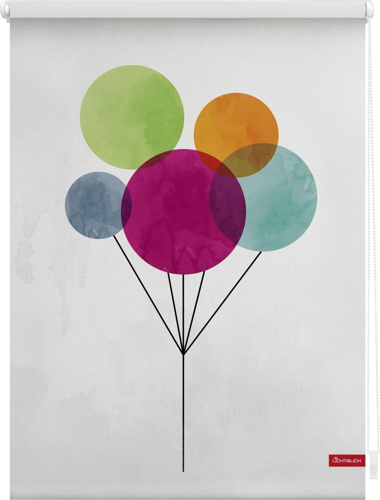 Lichtblick Motiv Rollo 150 cm x 90 cm (BxL) Ballons Bild 1