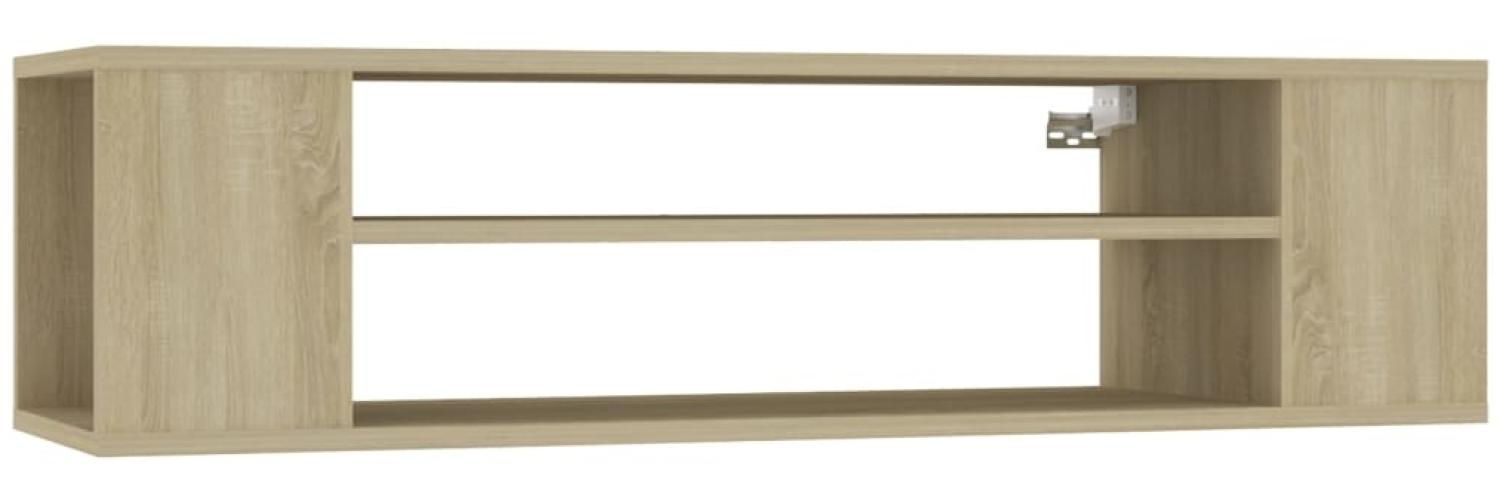 vidaXL TV-Hängeschrank Sonoma-Eiche 100x30x26,5 cm Holzwerkstoff 806232 Bild 1