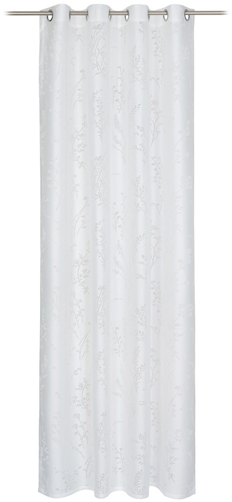 Ösenschal SINA weiß (BH 140x245 cm) Bild 1