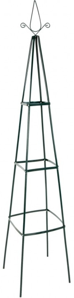 anaterra® Rankhilfe - 2er Set, Freistehend, 195x35x35 cm, Metall, Stabil - Rosenpyramide, Ranksäule, Rankturm, Obelisk, Rankgitter, Spalier für Kletterpflanzen, Rosen, Blumen, Garten Bild 1