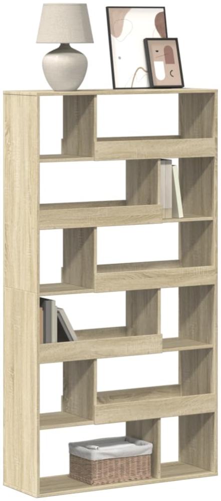 vidaXL Bücherregal Sonoma-Eiche 100x33x187,5 cm Holzwerkstoff 3309350 Bild 1