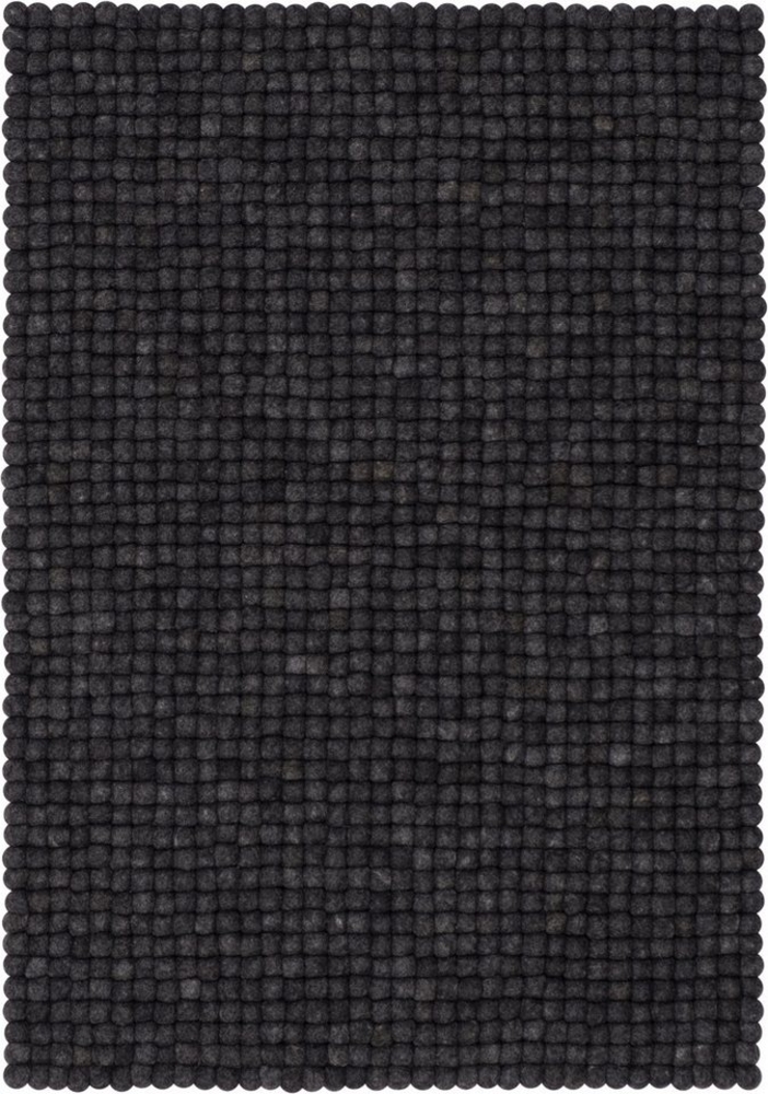 myfelt Wollteppich Hugo Filzkugelteppich eckig, 100% reine Schurwolle, in verschiedenen Größen erhältlich Bild 1